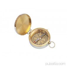 Magellan Brass Compass 2 - Decorative Brass Compass - Small Brass Compass - Hand Held Brass Compass - Nautical Decoration - Brand New